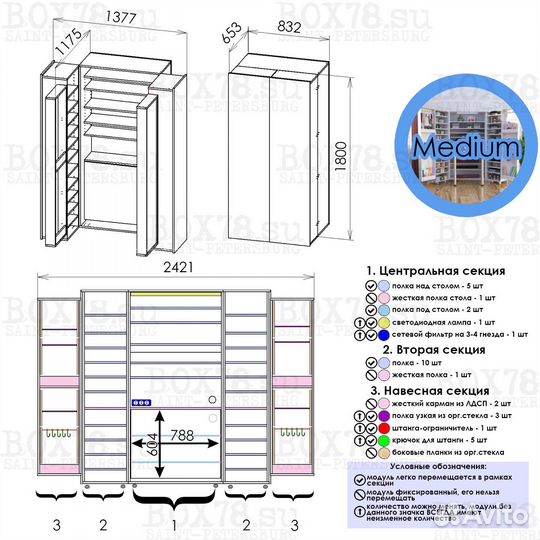 Шкаф-трансформер для домашней мастерской