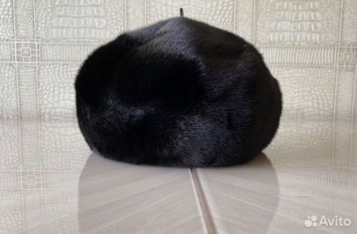 Берет женский норковый Канадский мех