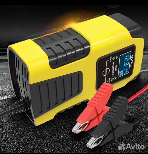 Автомобильное зарядное устройство 6-12В. Новое