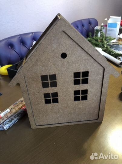 Коробка подарочная деревянная