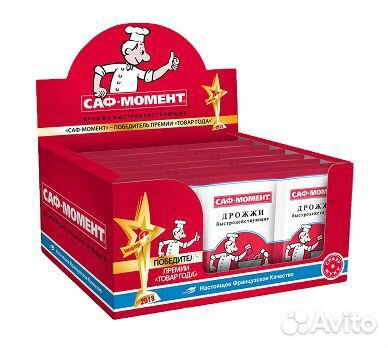 Дрожжи Саф-момент 11г*60/18бл