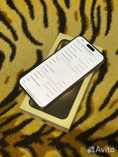 iPhone 15 Pro Max, 256 ГБ