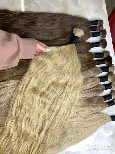 Славянские волосы, 55см, рассрочка Подели