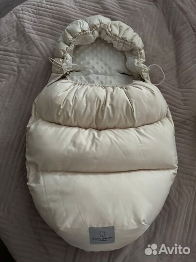 Зимний пуховый конверт Name Baby Love 0-6 мес