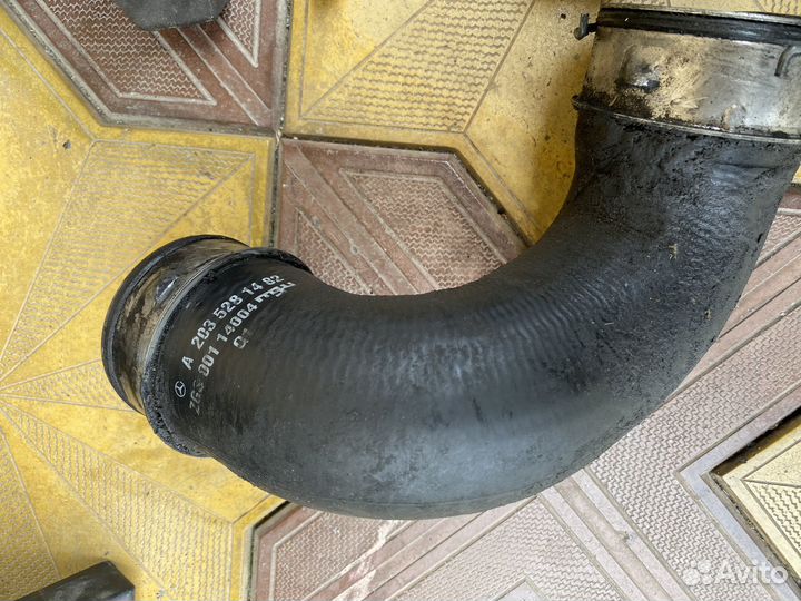 Шланги интереулера mercedes w203