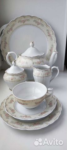 Чайный сервиз немецкий фарфор