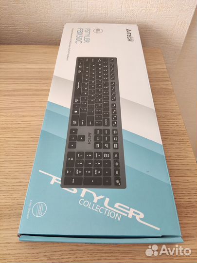 Клавиатура A4tech Fstyler FBX50C, USB, Bluetooth