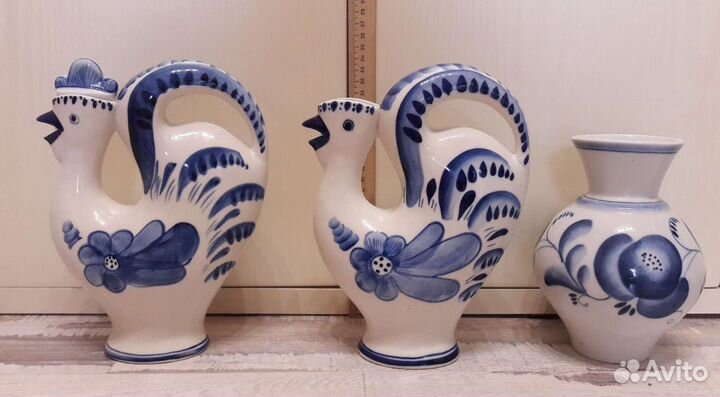 Коллекционная Гжель, клеймо 