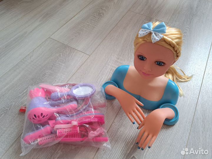 Кукла манекен для причесок для девочки бу