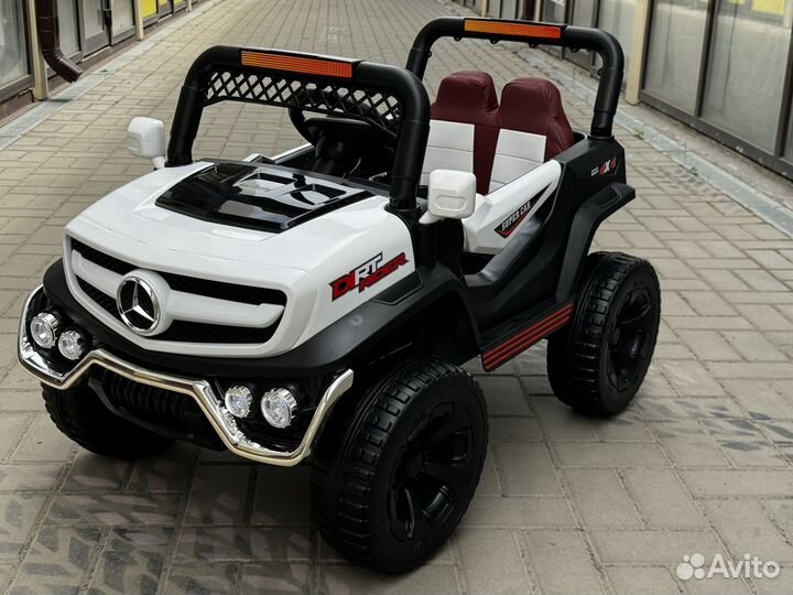 Детский электромобиль багги mercedes unimog