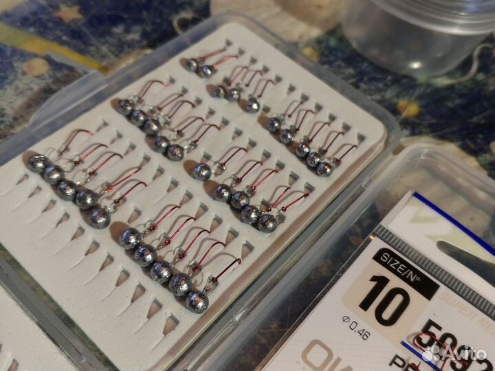 Одноухие мормышки риг-джиг для мормышинга