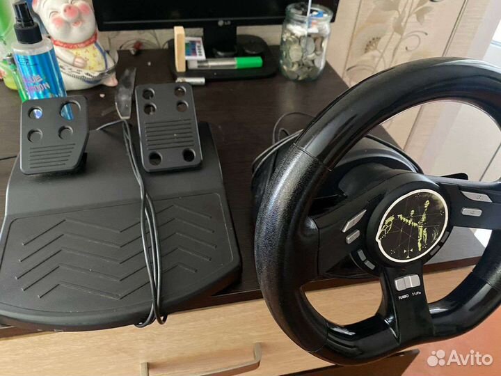 Игровой руль Genius speed wheel 5