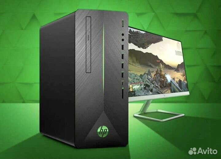 Стильный игровой компьютер HP