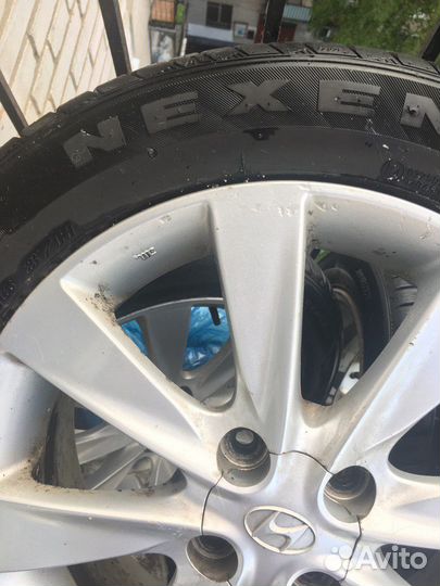 Колеса на hyundai Solaris r16