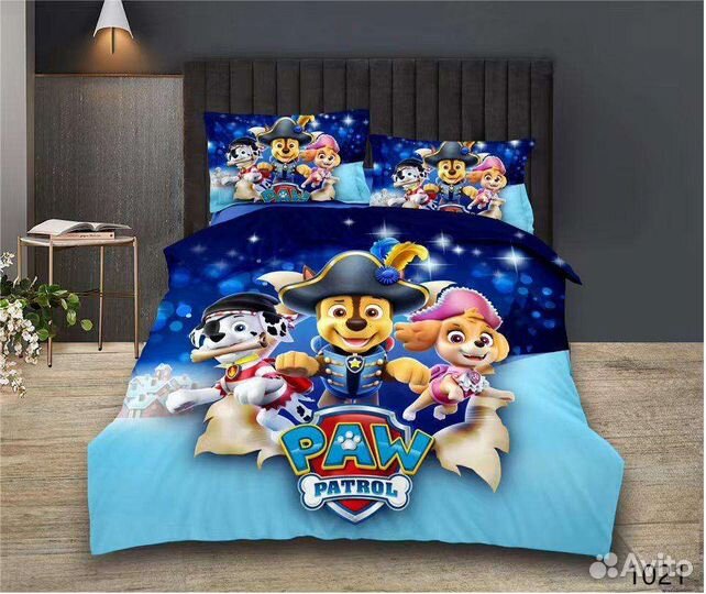 Детское постельное белье Щенячий патруль