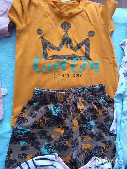 Вещи пакетом на девочку 86 см