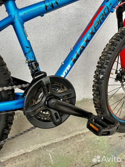 Горный алюминиевый велосипед 24. Дисковые тормоза