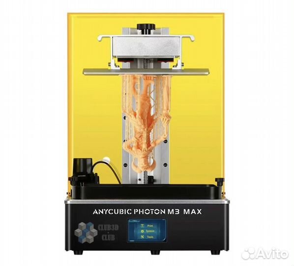 Новый 3D принтер Anycubic photon m3 max