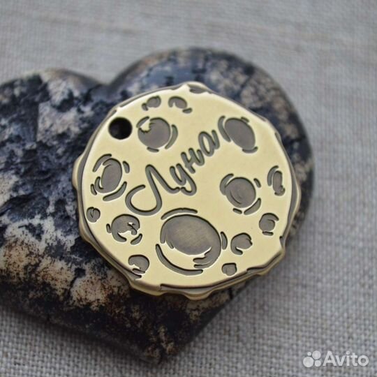 Адресник для собаки, медальон для собаки, кошки