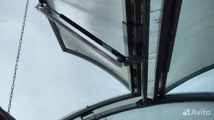 Автомат для проветривания теплиц