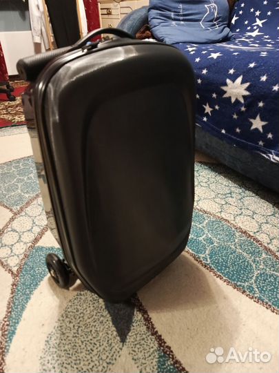 Детский чемодан самокат
