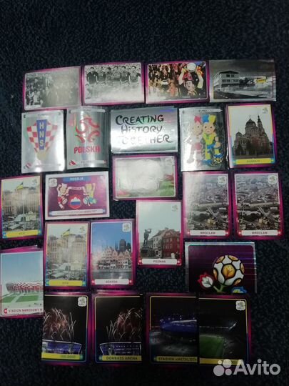 Наклейки Panini Euro 2012
