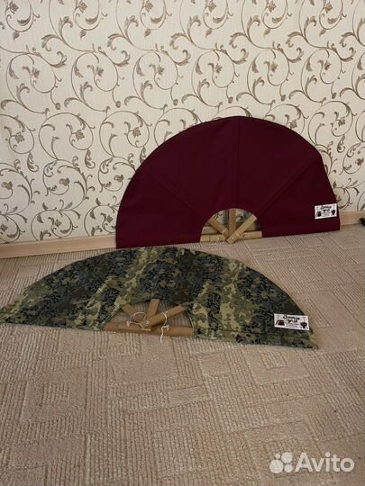 Банный веер (для разгона пара) двухсторонний