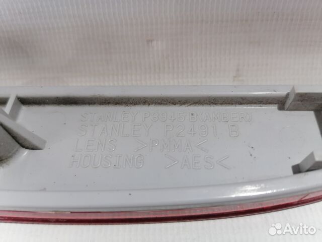 Катафот заднего бампера mazda 3 bm 1.6 ат седан