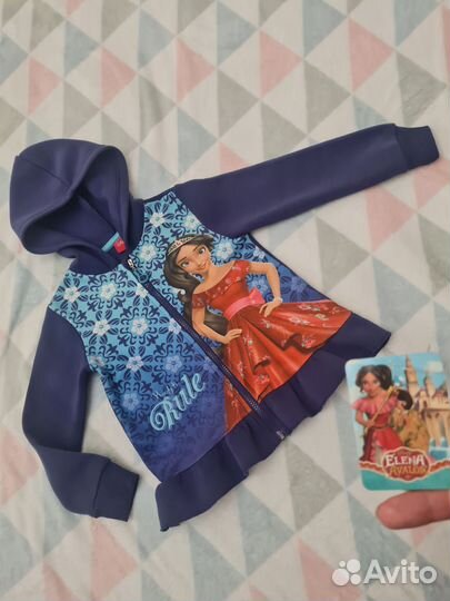 Теплая кофта для девочки