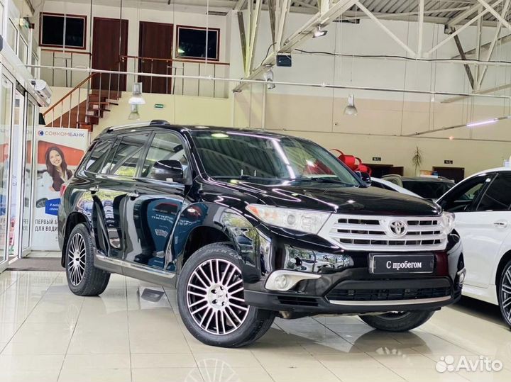 Toyota Highlander 3.5 AT, 2012, 184 311 км