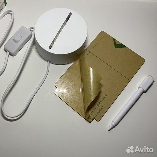 Светодиодная акриловая доска для заметок ночник