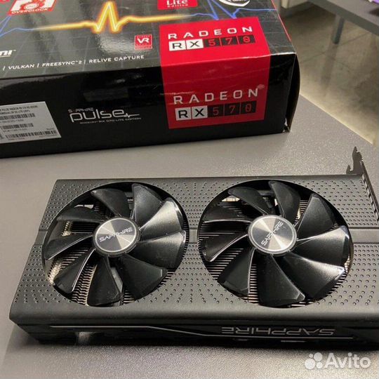Видеокарта Sapphire RX 570 4gb