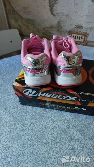 Кроссовки на роликах heelys р.36 новые