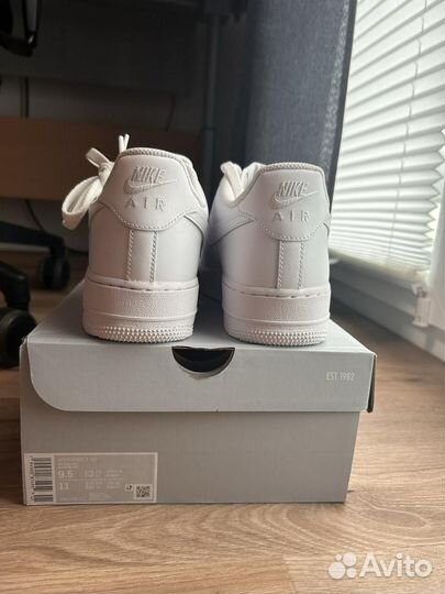 Кроссовки Nike Air Force 1 White (Арт.14394)