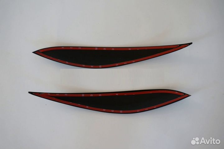 Реснички на фары для Toyota Verossa 110