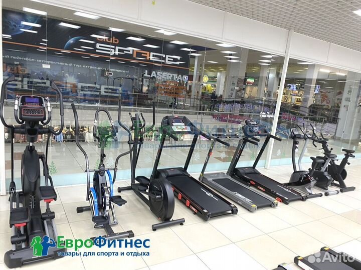 Беговые дорожки, эллипсы, велотренажеры рассрочка