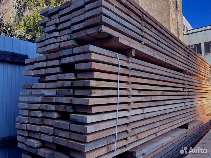Брус обрезной 100х150х6000мм от производителя