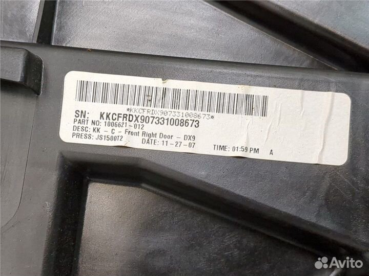 Стеклоподъемник электрический Jeep Liberty, 2008