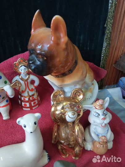 Статуэтки фарфор. Песочное. Дулево. лфз