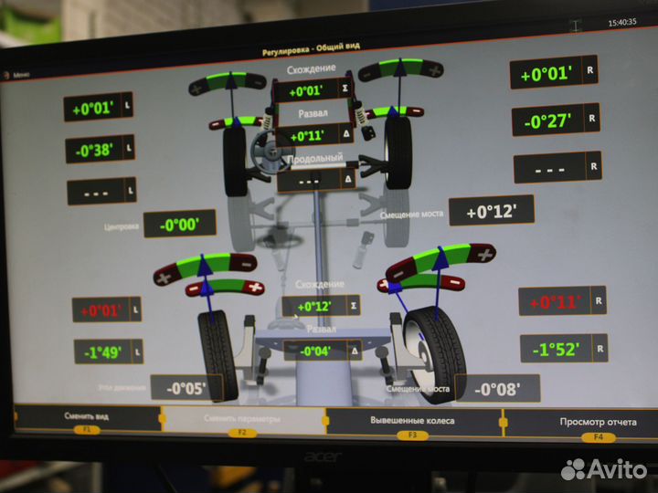 Сход развал для Voyah