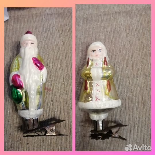 Елочные игрушки СССР