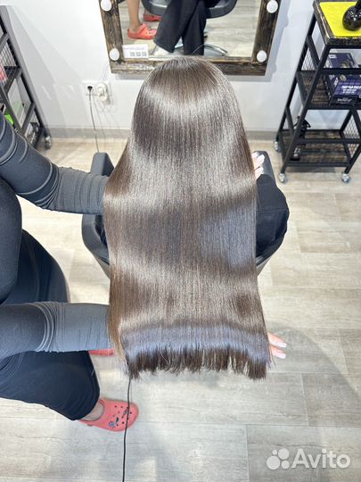 Ботокс для волос, кератиновое выпрямление волос