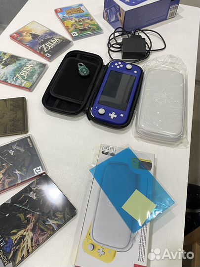 Nintendo switch lite с играми