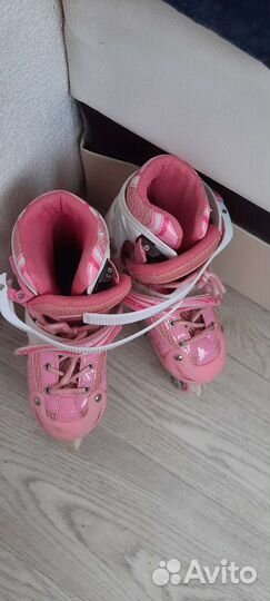 Роликовые коньки детские раздвижные