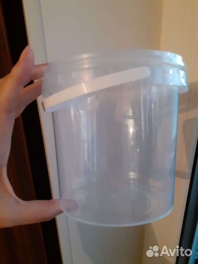 Ведро пластиковое