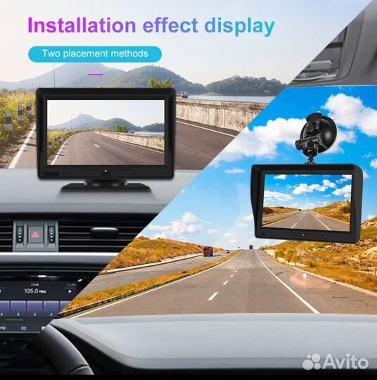 Видеорегистратор с 7 дюймовым экраном