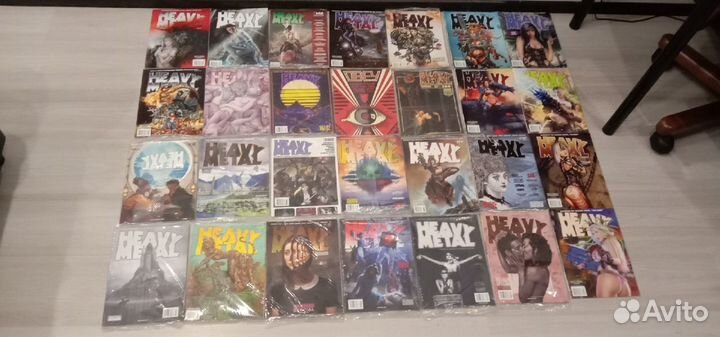 Heavy Metal 1983-2021 Журналы Комиксов