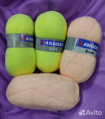 Пряжа Angora Ram