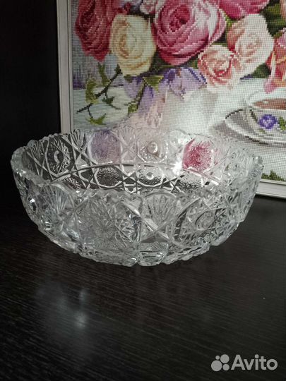 Хрустальная ваза СССР