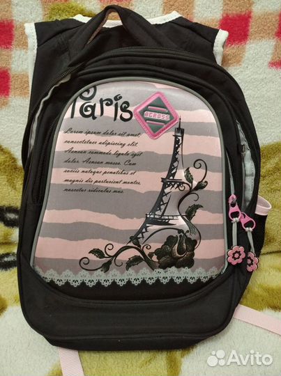 Рюкзак школьный для девочки бу